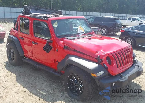 2023 Jeep Wrangler 4-Door Sport S 4X4 from USA, damaged, VIN 1C4HJXDG2PW510566